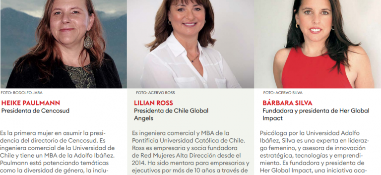 Lilian Ross es destacada entre las 30 mujeres más poderosas de Chile